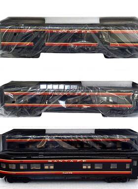 30-68256 Mth O Ga Santa Fe 60ft Streamlined - 4 Passenger Car Set #30-68256 New