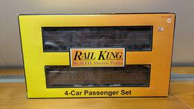 30-6904 Mth Railking O Gauge 60ft Madison 4-car Passenger Set Pennsylvania