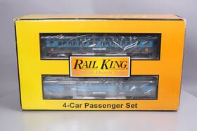 30-69149 Mth O Gauge Long Island 60ft Madison Passenger Car Set Of 4 Ln/box