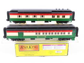 30-69159 Mth O Gauge 3-rail Railking Prr Congressional Limited Passenger 2-pack