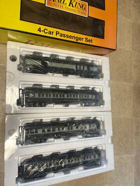 30-6919 Mth Railking Baltimore And Ohio 4-car 60 Madison Passenger Set B&o With Box