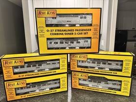 30-69339 Mth Railking 30-6070/6073s Prr 6-car Streamlined Passenger Set Mint