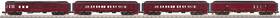 30-69357 Mth Railking Boston And Maine 4-car 60 Ft Madison Passenger Set