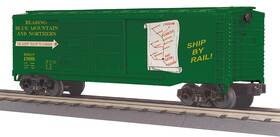 30-71228 Mth 3071228 Mth/railking Rbmn 40ft Double Door Bc Ft0ft Gauge 3 Rail Mint In Box