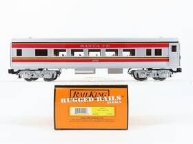 33-6023 Mth O27 Gauge 3-rail Rail King #33-6023 Atsf Santa Fe Coach Passenger #2930