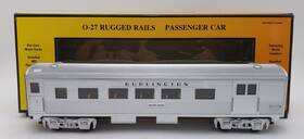 33-6046 Mth Burlington O27 Streamlined Combine Car Ln/box