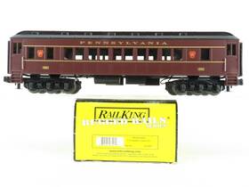 33-6207 Mth O Gauge 3-rail Rail King Prr Pennsylvania Coach Passenger #1682