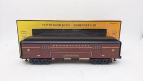33-6226a Mth O Gauge Prr Madison Passenger Baggage Car #9222 Ex/box