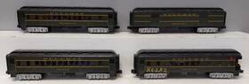 33-6238 Mth O Pullman Rugged Rails O-27 Madison Passenger Car Set Of 4
