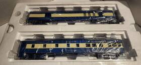 5665 Mth O Scale Passenger Car Set Blue Comet Tempel And Olbers