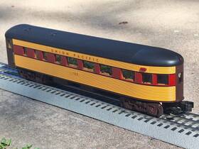 Mth 6-30024 O-27 Rail King 30-6107e Union Pacific #103 Observation Coach