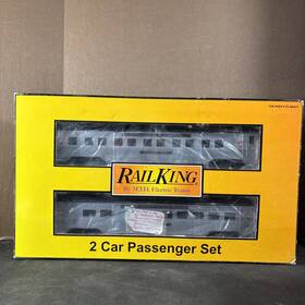 30-6717 Mth 658081023755 Penn 2-car 60ft Streamlined Sleeper/diner Passenger Set King Train 30-6717 Mth 658081023755 Penn 2-car 60ft Streamlined Sleeper/diner Passenger Set King Train
