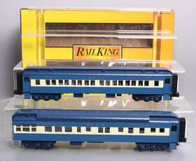 Mth 658081026596 O Jersey Central 60ft Madison Passenger Cars 2 Ln