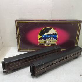 20-66043 Mth 658081070537 2-car 70ft Streamline Passenger Set Pennsylvania 20-66043 Mth 658081070537 2-car 70ft Streamline Passenger Set Pennsylvania