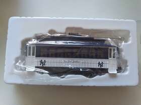 30-2584 Mth 658081224503 Rail King Bump-n-go Trolley Car New York Yankees O Gauge In Box