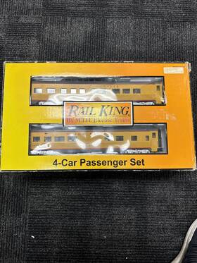 30-67320 Mth 658081225111 Rail King Union Pacific 4 Car 60 Streamlined Passenger