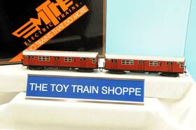 7063-tested-ln Mth 80-2374-3 Mta Ho R-21 2-car Lighted Subway Set. Car 7114 And