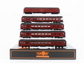80-40001 Mth Ho Scale Prr Pennsylvania Inch Tuscan Heavyweight Passenger 5-car Set