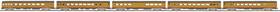 80-60054 Mth Ho Scale Union Pacific 5-car Smooth Streamlined Passenger Set Nib