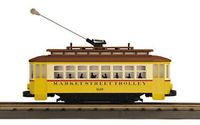 30-5201 Mth Electric Trains O Scale Market Street Rail King Bump-n-go Trolley
