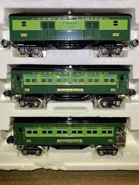 11-80050 Mth Lionel O Gauge Southern Crescent Limited Tinplate 2600 Passenger