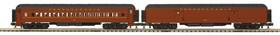 20-40080 Mth Premier Pennsylvania Prr 70ft Madison Baggage/coach 2-car Set -new