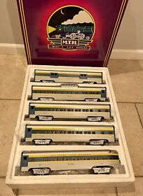 20-6006 Mth Premier #20-6006 Delaware And Hudson D&h 60foot Aluminum 5 Car Passenger Set