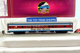 20-61033 Mth Premier 61033 Milwaukee Road Inch Buy War Bonds 70ft Streamlined Coach Car. New