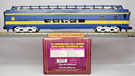 20-67095 Mth Premier 3-rl O #651 Arr Alaska Railroad 70ft Smooth Side Full Vista