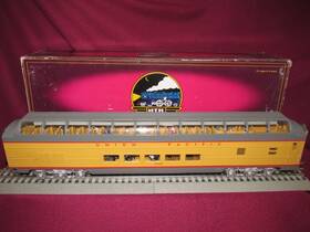 20-67116 Mth Premier Union Pacific Streamlined Full Lenght 70ft Vista Dome Passenger Car