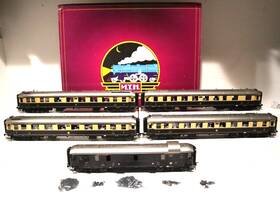 22-60018 Mth Premier 2-rail O Deutsche Reichsbahn 5-car Rheingold Set Ln/ob