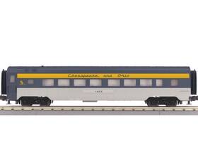 30-67448 Mth Rail King Chesapeake And Ohio 60 Streamlined Coach Car #1628 C&o