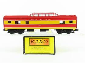 Rk-6042 Mth O27 Gauge 3-rail Railking Fec Vista Dome Passenger Car #3012