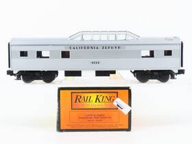 Rk-6052 Mth O Gauge 3-rail Rail King California Zephyr Vista Dome Passenger 4723