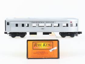 Rk-6053 Mth O Gauge 3-rail Rail King California Zephyr Observation Passenger 302