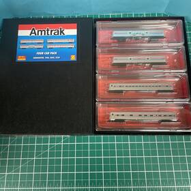994-02-270 Mtl New Z-scale Mt Amtrak Cars 4-pack 124.95 Make Offer