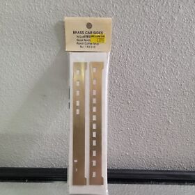 173-510 N Scale Brass Car Sides Gn Ranch Coffee Shop Coach Sleeper Overlay No.