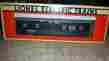 6-19657 New11 Lionel Brand Wabash Bunk Car W Operating Smoke Stack O Scale