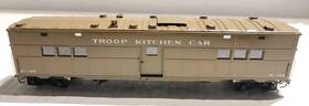 165481 Nintendo Iron Horse Models Ho Scale Brass W.w.ii Troop Kitchen Car K-125
