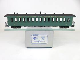 Nj Custom Brass Ps-709-02 Orion Models On2 Scale Sr&rl Coach Passenger Car #19 Painted