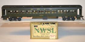 Erie-2300 Northwest Short Line Nwsl Ho Brass Erie Stillwell Arch-window Coach Custom Paint #2300 Nwsl/orion 1971 Erie-2300 Northwest Short Line Nwsl Ho Brass Erie Stillwell Arch-window Coach Custom Paint #2300 Nwsl/orion 1971