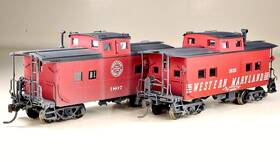 Omi-1253 Omi & Njcb Omi-1253/njcb #rs-676 Ho Scale Brass Western Maryland Ne Cabooses Qty 2 195.00 Each C/p Ob Exc