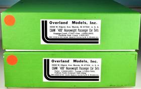Omi-3200-a Omi Omi-3200-a/3200-b Ho Brass Chicago And North Western Inch 400 6-car Hwt. Passenger Set C/p Ob Exc