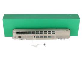 087040013.1 Overland Brass Ho Santa Fe High Level Lounge Car #578- F/p Ln/box