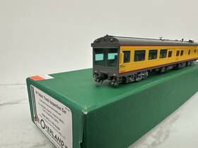 3412.1 Overland Models Union Pacific Up Idaho Track Inspection Car Painted Omi Ho Brass