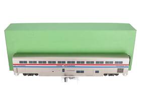 Omi-0745 Overland O Scale Brass Amtrak Superliner Coach-baggage -2 Rail/plated