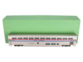Omi-0749 Overland O Scale Brass Amtrak Superliner Sleeping Car -plated/2 Rail Ex