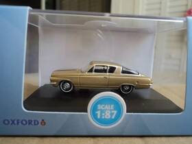 87pb65001 Oxford Diecast 87pg66003 Ho Scale 1965 Plymouth Barracuda New Sealed Box