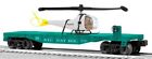 6-81486 Patrol Nyc Mib Helicopter Lionel Flatcar