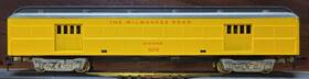 K-263-m Penn Line Mfg Vintage Milw Road Lightweight Baggage Car #3210 Decorated Ho